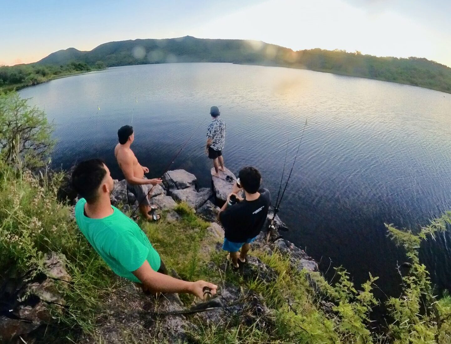 kayak y pesca segunda usina