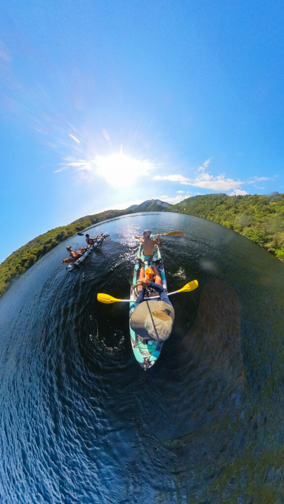 Kayak y pesca en 2da Usina