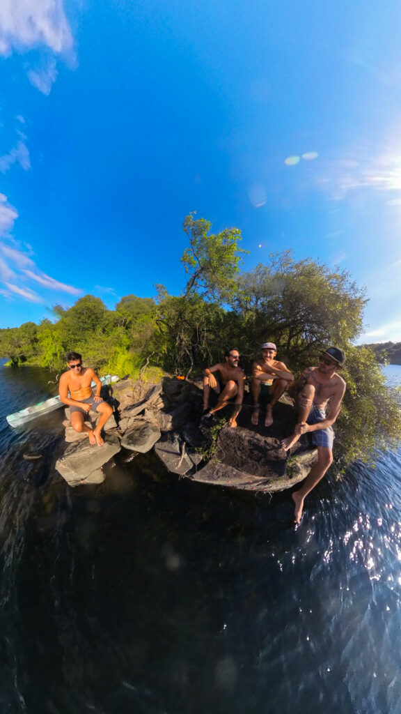 Kayak y pesca en 2da Usina