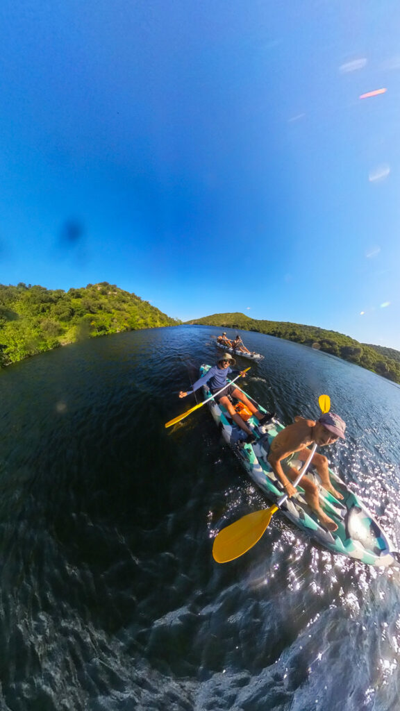 Kayak y pesca en 2da Usina