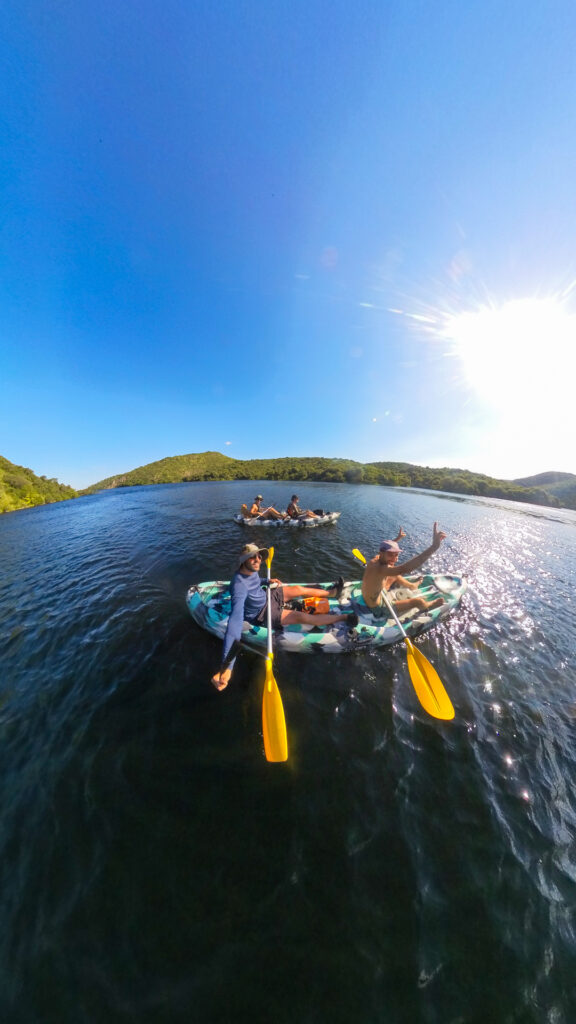 Kayak y pesca en 2da Usina