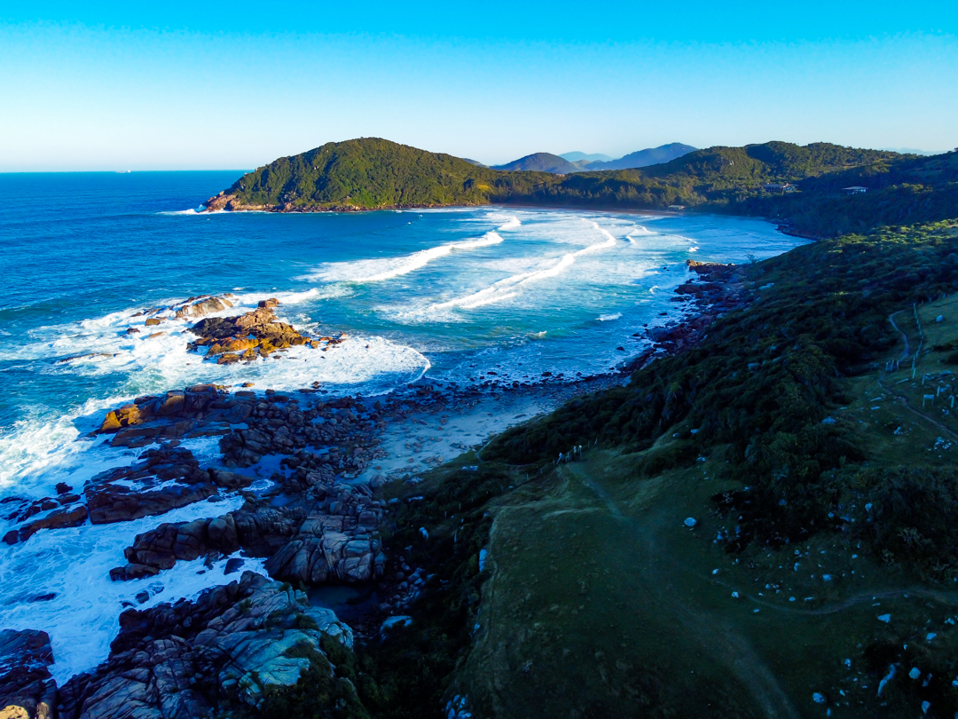 mirador de Praia do Rosa (Rosa Sur/Norte)