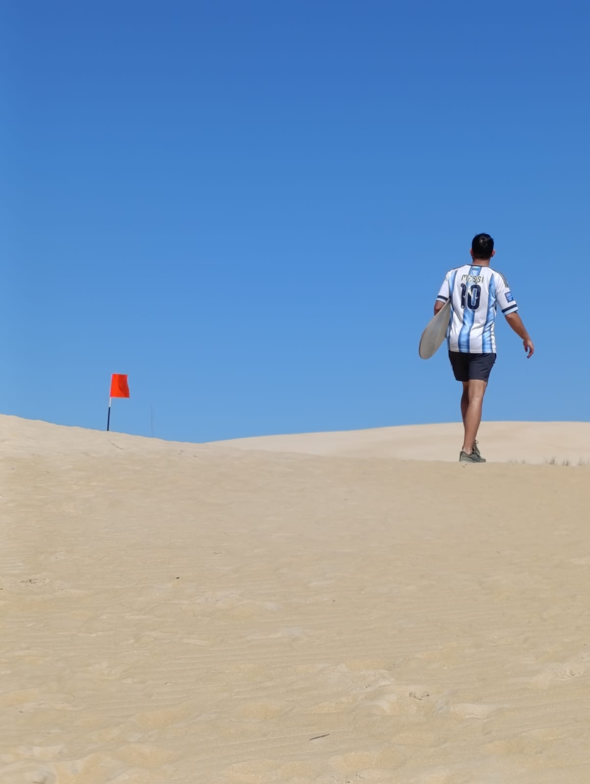 Sandboard en las dunas